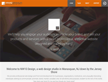 Tablet Screenshot of nw10design.com